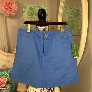 NWT Lilly Pulitzer Nicki skort Size 4,
